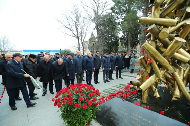 19 yanvar 2026-cı il tarixində 20 Yanvar faciəsinin 36-cı ildönümü ilə əlaqədar Biləcəri qəsəbəsində yerləşən 20 Yanvar şəhidlərinin xatirəsinə inşa olunmuş parkda ucaldılmış “Güllə yağışı” abidəsinin rayon ictimaiyyəti tərəfindən ziyarəti