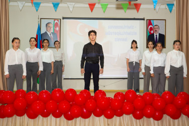 20 may 2025-ci il tarixində 83 nömrəli məktəb-liseyin birgə təşkilatçılığı ilə "Konstitusiya və Suverenlik ili"nə həsr edilmiş "Suverenliyimiz-Müstəqilliyimizin zirvəsi" adlı tədbir