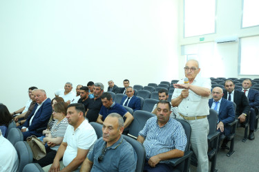23 iyul 2026-cı il tarixində Binəqədi Rayon İcra Hakimiyyətinin başçısı Elxan Allahverdiyevin Xocəsən qəsəbə sakinləri ilə səyyar qəbulu