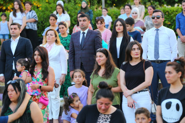 Heydər Əliyev adına istirahət parkında 15 iyun – “Milli Qurtuluş Günü”nə həsr olunmuş “Qurtuluşdan Zəfərə” adlı konsert proqramı