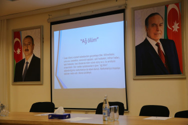 Binəqədi rayonu 205 nömrəli tam orta məktəbdə "Narkotiksiz gələcək naminə!” mövzusunda növbəti maarifləndirici tədbir 01.11.2024