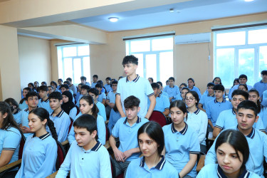 19 dekabr 2025-ci il tarixində 314 № li tam orta məktəbdə "Narkotiksiz gələcək naminə” mövzusunda maarifləndirici görüş