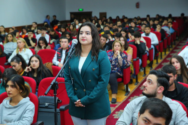 Azərbaycan Əmək və Sosial Münasibətlər Akademiyasında “Dini radikalizm və ekstremizmlə mübarizə” mövzusunda tədbir