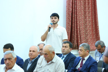 17 sentyabr 2026-cı il tarixində Binəqədi Rayon İcra Hakimiyyətinin başçısı Elxan Allahverdiyevin Biləcəri qəsəbə sakinləri ilə səyyar qəbulu
