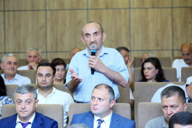 20 avqust 2026-cı il tarixində Binəqədi Rayon İcra Hakimiyyətinin başçısı Elxan Allahverdiyevin M.Ə.Rəsulzadə qəsəbə sakinləri ilə səyyar qəbulu