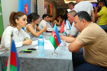 Binəqədi Rayon İcra Hakimiyyətinin təşkilatçılığı, Dövlət Məşğulluq Agentliyi və Bakı Regional Məşğulluq Mərkəzinin dəstəyi ilə işsiz və işaxtaran şəxslərin məşğulluğunun təmin olunması məqsədilə "Əmək yarmarkası" keçirildi