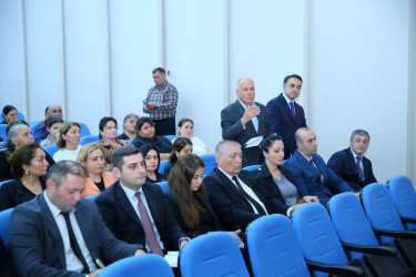 09 oktyabr 2025-ci il tarixində Binəqədi Rayon İcra Hakimiyyətinin başçısı Elxan Allahverdiyevin Binəqədi qəsəbə sakinləri ilə səyyar qəbulu