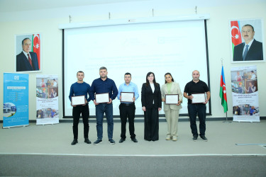 16 oktyabr 2025-ci il tarixində “Azərbaycan Respublikasının işğaldan azad edilmiş ərazilərinə Böyük Qayıdışa dair I Dövlət Proqramı” və “Azərbaycan Respublikasının 2022–2026-cı illərdə sosial-iqtisadi inkişaf Strategiyası” çərçivəsində Sənaye və İnnovasiyalar üzrə Bakı Dövlət Peşə Təhsil Mərkəzində qısamüddətli təlimləri uğurla başa vuran müdavimlərin təltifolunma tədbiri