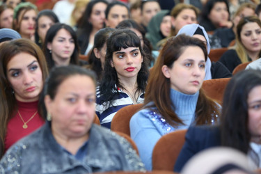 23 oktyabr 2025-ci il tarixində “Konstitusiya və Suverenlik İli” çərçivəsində Binəqədi rayonu 335 № li tam orta məktəbdə çətin həyat şəraitində olan yetkinlik yaşına çatmayanlar üçün sosial reabilitasiya və cəmiyyətə inteqrasiyası ilə bağlı tədbirlərin gücləndirilməsi, onlara tibbi və psixolojin dəstəyin göstərilməsi məqsədilə “Sən tək deyilsən!” mövzusunda maarifləndirici tədbir