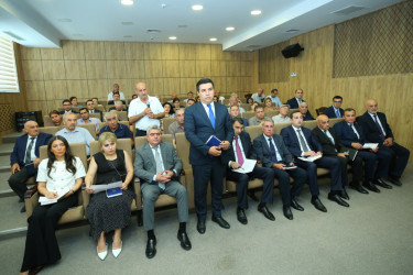 20 avqust 2026-cı il tarixində Binəqədi Rayon İcra Hakimiyyətinin başçısı Elxan Allahverdiyevin M.Ə.Rəsulzadə qəsəbə sakinləri ilə səyyar qəbulu