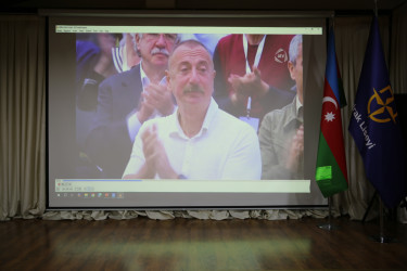 3 noyabr 2025-ci il tarixində “İdrak” liseyində 8 Noyabr-Zəfər Gününün beşinci ildönümünə həsr olunmuş "Zəfərin qəhrəmanları: şəhidlər və qazilər" adlı tədbir