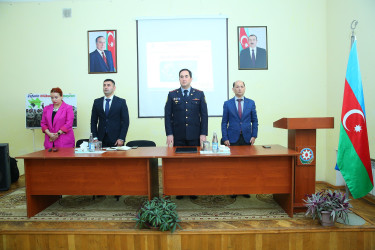 26 noyabr 2025-ci il tarixində 298 № li tam orta məktəbdə "Narkotiksiz gələcək naminə!” mövzusunda növbəti maarifləndirici tədbir