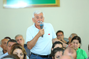 22 iyun 2026-cı il tarixində Binəqədi Rayon İcra Hakimiyyətinin başçısı Elxan Allahverdiyevin M.Ə.Rəsulzadə qəsəbə sakinləri ilə səyyar qəbulu