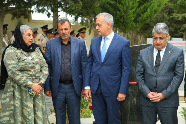 Vətən müharibəsi şəhidləri Sübhan Mahir oğlu Abdurahmanlının və Elgün Elman oğlu Əzizovun şəhadətlərinin ikinci ildönümü münasibətilə anım mərasimləri