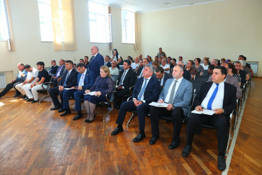 16 iyul 2026-cı il tarixində Binəqədi Rayon İcra Hakimiyyətinin başçısı Elxan Allahverdiyevin Biləcəri qəsəbəsinin sakinləri ilə səyyar qəbulu
