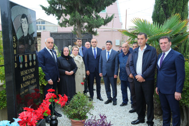 27 sentyabr 2025-ci il tarixində 27 Sentyabr - Anım Gününün beşinci ildönümünün qeyd olunması ilə əlaqədar  II Fəxri Xiyaban, Xocəsən, Biləcəri və Binəqədi qəsəbələrində yerləşən Vətən müharibəsi Şəhidlərinin Xiyaban Komplekslərinin ziyarəti