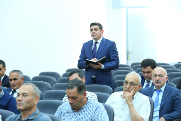 23 iyul 2026-cı il tarixində Binəqədi Rayon İcra Hakimiyyətinin başçısı Elxan Allahverdiyevin Xocəsən qəsəbə sakinləri ilə səyyar qəbulu