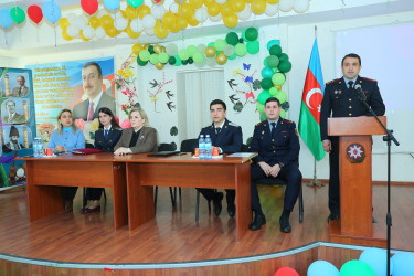 07 may 2026-cı il tarixində Binəqədi rayonu 3 №-li tam orta məktəbində "Narkotiksiz gələcək naminə!” mövzusunda tədbir