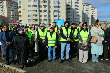 Zəfər Günün beşinci ildönümü münasibətilə ağacəkmə aksiyası