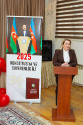 20 may 2025-ci il tarixində 83 nömrəli məktəb-liseyin birgə təşkilatçılığı ilə "Konstitusiya və Suverenlik ili"nə həsr edilmiş "Suverenliyimiz-Müstəqilliyimizin zirvəsi" adlı tədbir