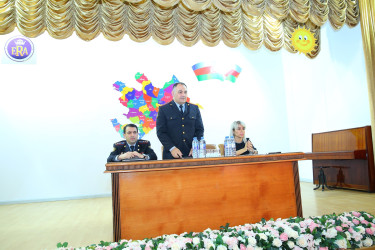 12 noyabr 2025-ci il tarixində “Era” tam orta ümumtəhsil məktəbində "Narkotiksiz gələcək naminə” mövzusunda görüş