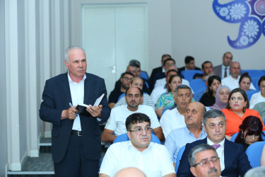 02 iyul 2026-cı il tarixində Binəqədi Rayon İcra Hakimiyyətinin başçısı Elxan Allahverdiyevin Binəqədi qəsəbə sakinləri ilə səyyar qəbulu