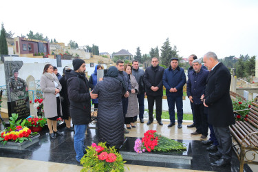 Şəhid Tacir Mehdi oğlu Əhmədovun şəhadətinin ikinci ildönümü ilə əlaqədar anım mərasimi