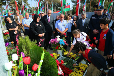 Vətən müharibəsi şəhidi İmran Əli oğlu Əliyevin şəhadətinin ikinci ildönümü münasibətilə anım mərasimi