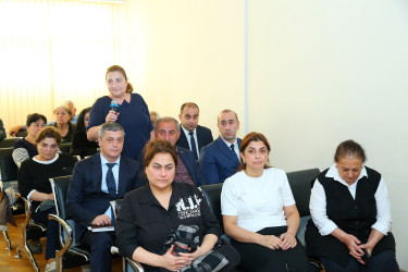 23 oktyabr 2025-ci il tarixində Binəqədi Rayon İcra Hakimiyyətinin başçısı Elxan Allahverdiyevin M.Ə.Rəsulzadə qəsəbə sakinləri ilə səyyar qəbulu