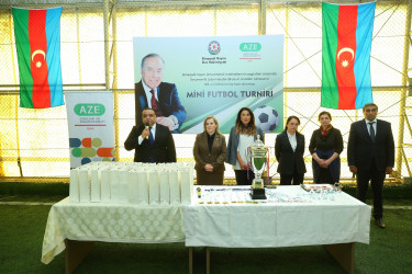 06-08 may 2026-cı il tarixində Ümummilli lider Heydər  Əliyevin anadan olmasının 103-cü ildönümünə həsr olunmuş mini futbol üzrə turnir