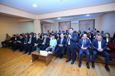 Azərbaycan ədəbiyyatının görkəmli nümayəndəsi, xalq şairi, dramaturq, ədəbiyyatşünas, pedaqoq və ictimai xadim, akademik Bəxtiyar Vahabzadənin anadan olmasının 100 illik yubileyinə həsr olunmuş “Şeirin Bəxtiyar Nidası”  adlı tədbir