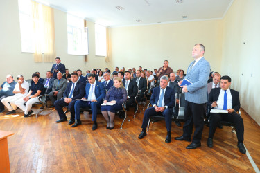 16 iyul 2026-cı il tarixində Binəqədi Rayon İcra Hakimiyyətinin başçısı Elxan Allahverdiyevin Biləcəri qəsəbəsinin sakinləri ilə səyyar qəbulu