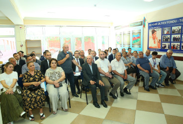 19 iyun 2025-ci il tarixində Binəqədi Rayon İcra Hakimiyyətinin başçısı Elxan Allahverdiyevin Xocəsən qəsəbəsinin sakinləri ilə səyyar qəbulu