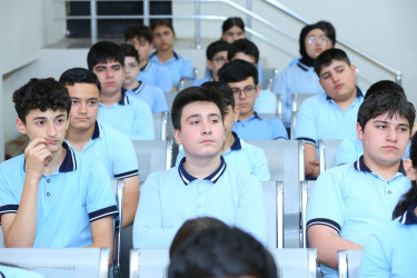 27 may 2025-ci il tarixində 83 № li məktəb-liseydə "Narkotiksiz gələcək naminə!” mövzusunda tədbir