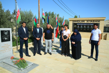 27 avqust 2022-ci il tarixində şəhid Cavid Paşazadənin doğum günü münasibətilə məzarı ziyarət edildi