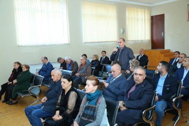 18 noyabr 2025-ci il tarixində Binəqədi Rayon İcra Hakimiyyətinin başçısı Elxan Allahverdiyevin 6-cı mikrorayon sakinləri ilə səyyar qəbulu