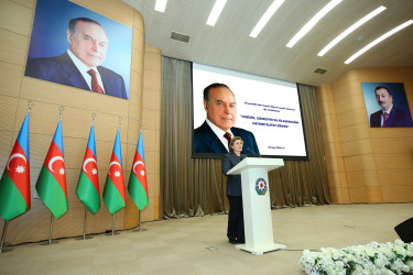 08 may 2026-cı il tarixində “Şəhərsalma və Memarlıq İli” çərçivəsində Binəqədi  rayonunda Ümummilli Lider Heydər Əliyevin anadan olmasının 103-cü ildömümünə həsr olunmuş “TARİXİN, LİDERLİYİN VƏ XİLASKARLIĞIN HEYDƏR ƏLİYEV ZİRVƏSİ" adlı tədbir