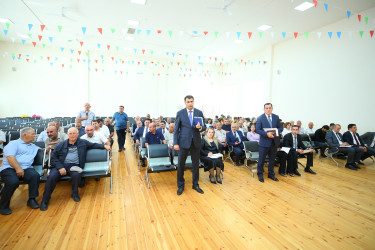 06 avqust 2026-cı il tarixində Binəqədi Rayon İcra Hakimiyyətinin başçısı Elxan Allahverdiyevin 28 May qəsəbə sakinləri ilə səyyar qəbulu