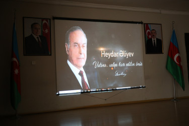 11 dekabr 2025-ci il tarixində 83 № li məktəb-liseydə Ümummilli Lider Heydər Əliyevin xatirəsinə həsr olunmuş “Ulu Öndərin izi ilə – nəsildən nəsilə” adlı tədbir