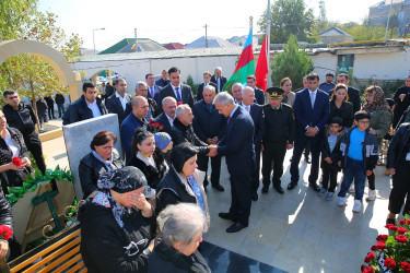 Vətən müharibəsi şəhidləri Teymur Tağı oğlu Zeynalov və Vahid Sahib oğlu Abbasovun şəhadətlərinin ikinci ildönümü ilə əlaqədar anım tədbirləri