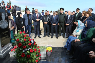 Şəhid Əli Baba oğlu Cabbarovun şəhadətinin ikinci ildönümü münasibətilə anım mərasimi