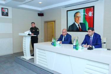 25 may 2026-cı il tarixində “Su hövzələrində insanların təhlükəsizliyinin təmin edilməsi” mövzusunda rayon müşavirəsi keçirildi