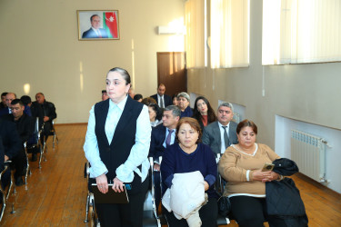 18 noyabr 2025-ci il tarixində Binəqədi Rayon İcra Hakimiyyətinin başçısı Elxan Allahverdiyevin 6-cı mikrorayon sakinləri ilə səyyar qəbulu