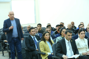 07 may 2026-cı il tarixində Binəqədi Rayon İcra Hakimiyyətinin başçısı Elxan Allahverdiyevin Xocəsən qəsəbə sakinləri ilə səyyar qəbulu