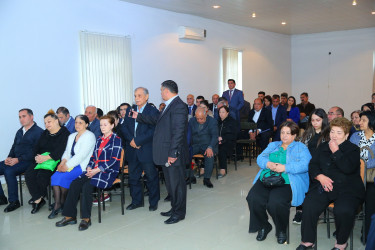 04 may 2023-cü il tarixində Binəqədi Rayon İcra Hakimiyyətinin başçısı Elxan Allahverdiyevin 9-cu mikrorayon sakinləri ilə səyyar qəbulu