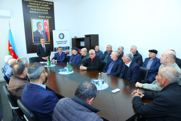 27 aprel 2026-cı il tarixində Binəqədi rayonunda Çernobıl faciəsinin 40-cı ildönümü münasibətilə Çernobıl əlilləri ilə görüş
