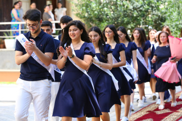 14 iyun 2025-ci il tarixində 2024-2025-ci tədris ilinin başa çatması münasibətilə Binəqədi rayonunun orta ümumtəhsil müəssisələrində “Son zəng” tədbirləri