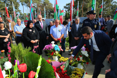 Vətən müharibəsi şəhidi İmran Əli oğlu Əliyevin şəhadətinin ikinci ildönümü münasibətilə anım mərasimi