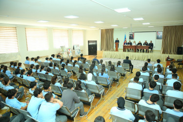 27 may 2025-ci il tarixində 83 № li məktəb-liseydə "Narkotiksiz gələcək naminə!” mövzusunda tədbir