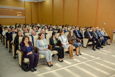 19 noyabr 2025-ci il tarixində Yeni Azərbaycan Partiyasının təsis edilməsinin 33-cü ildönümünə həsr olunmuş “Yeni Azərbaycan Partiyası: Heydər Əliyev dühası və siyasi varislik” mövzusunda tədbir
